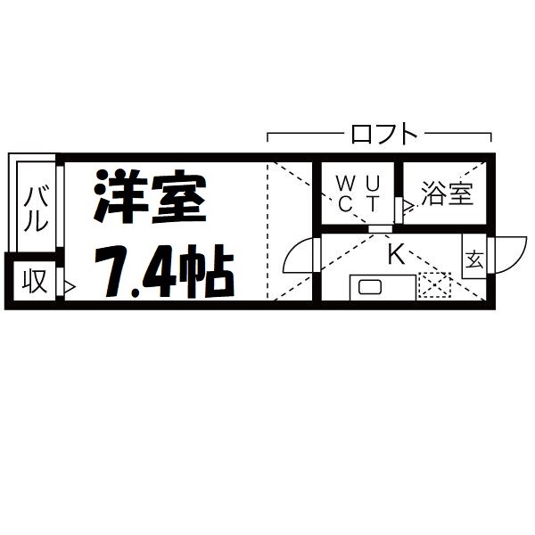 Merivale 間取り図