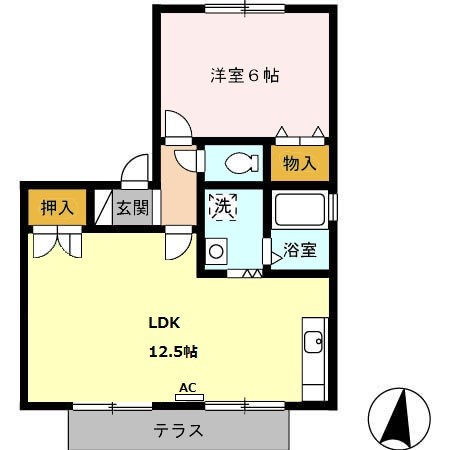 エストハウス 間取り図