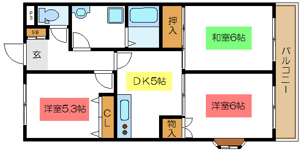 関口ビル 間取り図