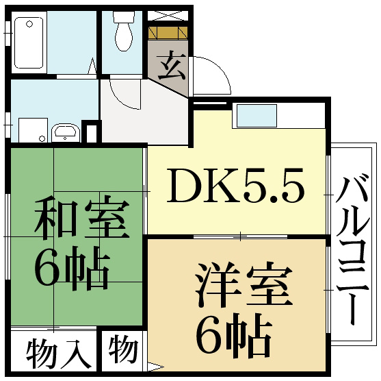 セジュール沙彌 間取り