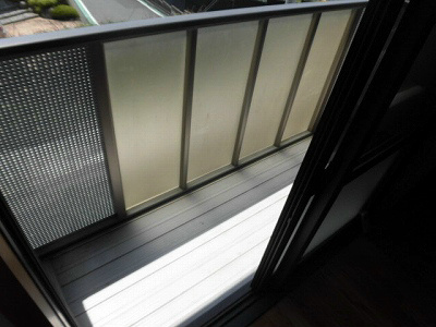 ワンズ　イースト  ベランダ