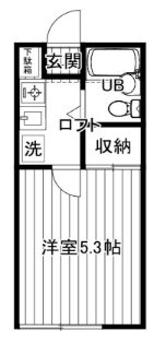 ドミール壱番館  103号室 間取り