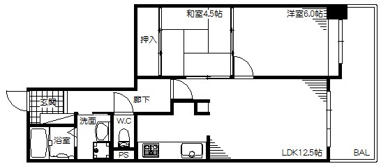 シティパーク加古川 間取り図