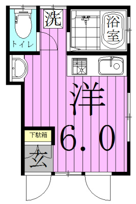スマートコンパクト栄町 101号室 間取り