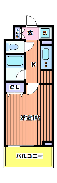 AZEST立川 間取り図