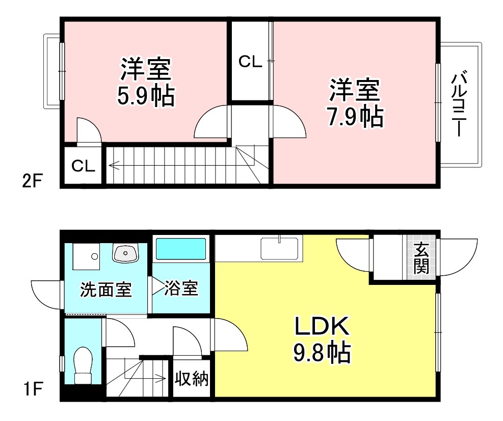 シャルマンコーポ 間取り