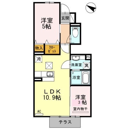 セジュール LA CASA 間取り