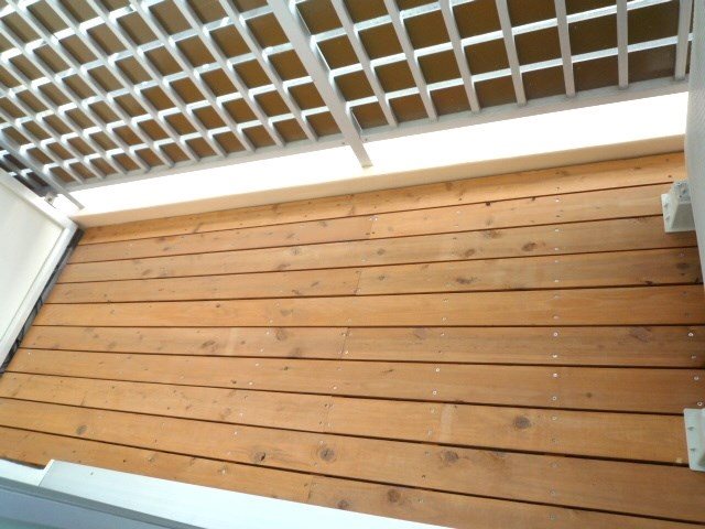 ハイツテクトピア掛川Ⅰ ベランダ