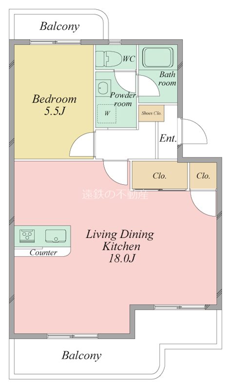 アズニューリノ 間取り図