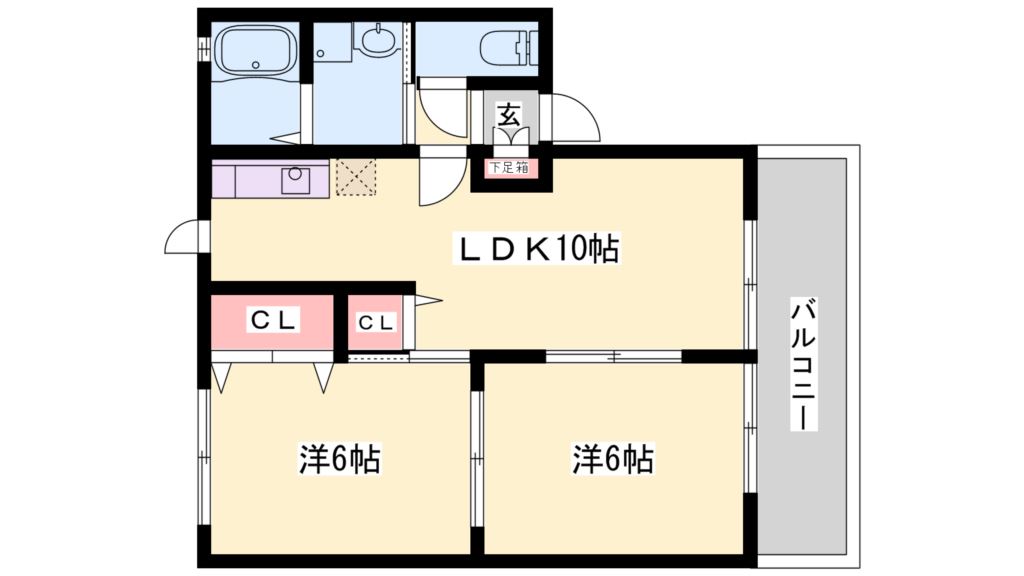 フェリーチェ 間取り図