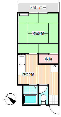 梶原アパート 間取り