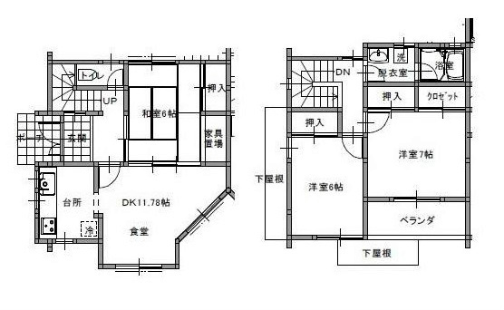 静岡県浜松市中央区佐鳴台６丁目22-16 間取り