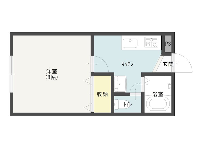 カスタム錦町 間取り図