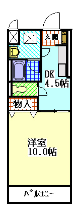 STATION FRONT 間取り図