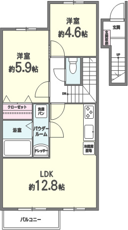 ボヌール・メゾン 間取り図