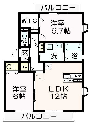 牛滝欅荘 間取り