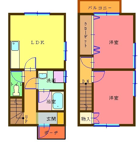 ガーデン酒井田 玄関