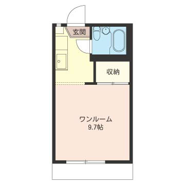 【シャーメゾン】アルス氷川町 間取り