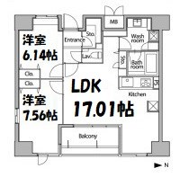 グラン・アベニュー栄 間取り図
