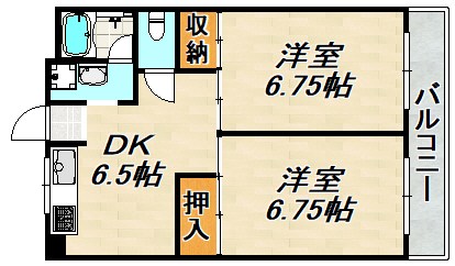 ラッフィナート海運町 間取り図