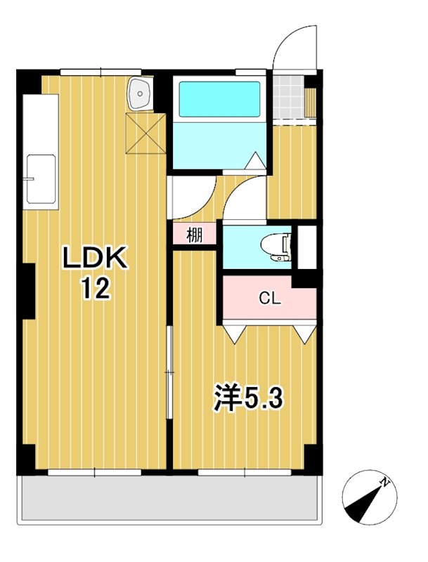 征矢マンション 間取り