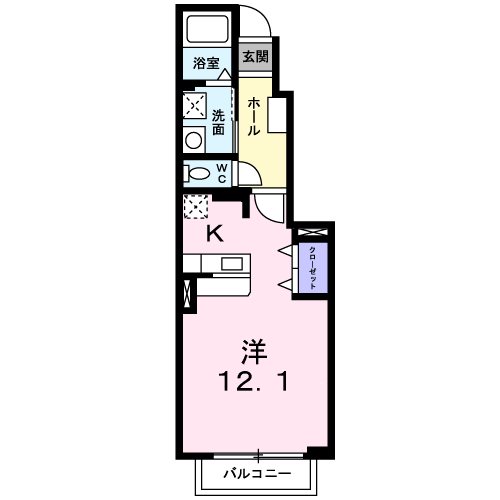 アイリスコートＢ 間取り