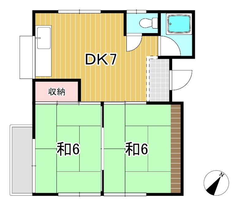 沢田コーポ 間取り