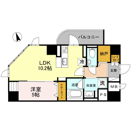 プレミアム菱屋西 間取り