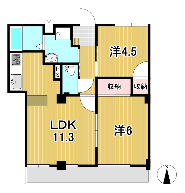 アコール稲秀 間取り
