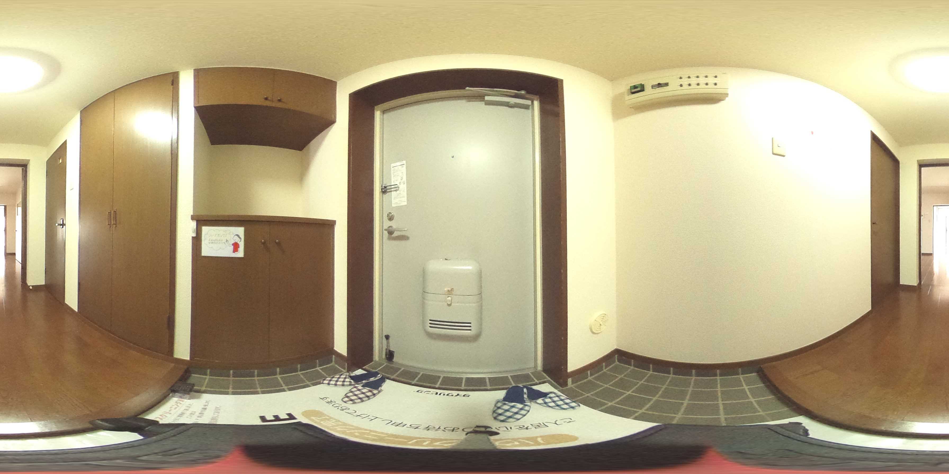プラムマンション     玄関