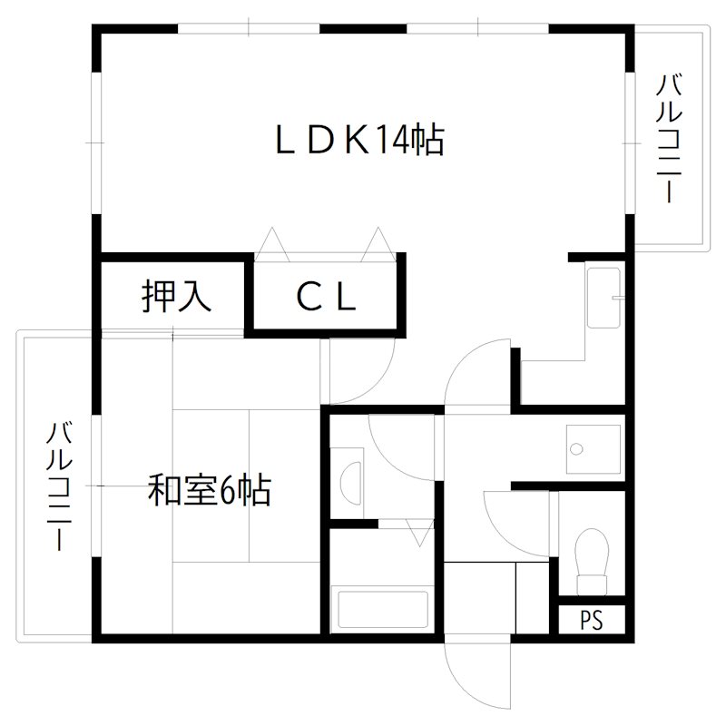 パンドール加古川 間取り図