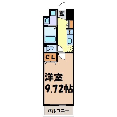 プロシード千代田 間取り図