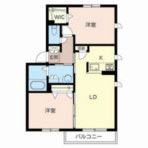 シャーメゾン　ヴィルヌーブ 間取り