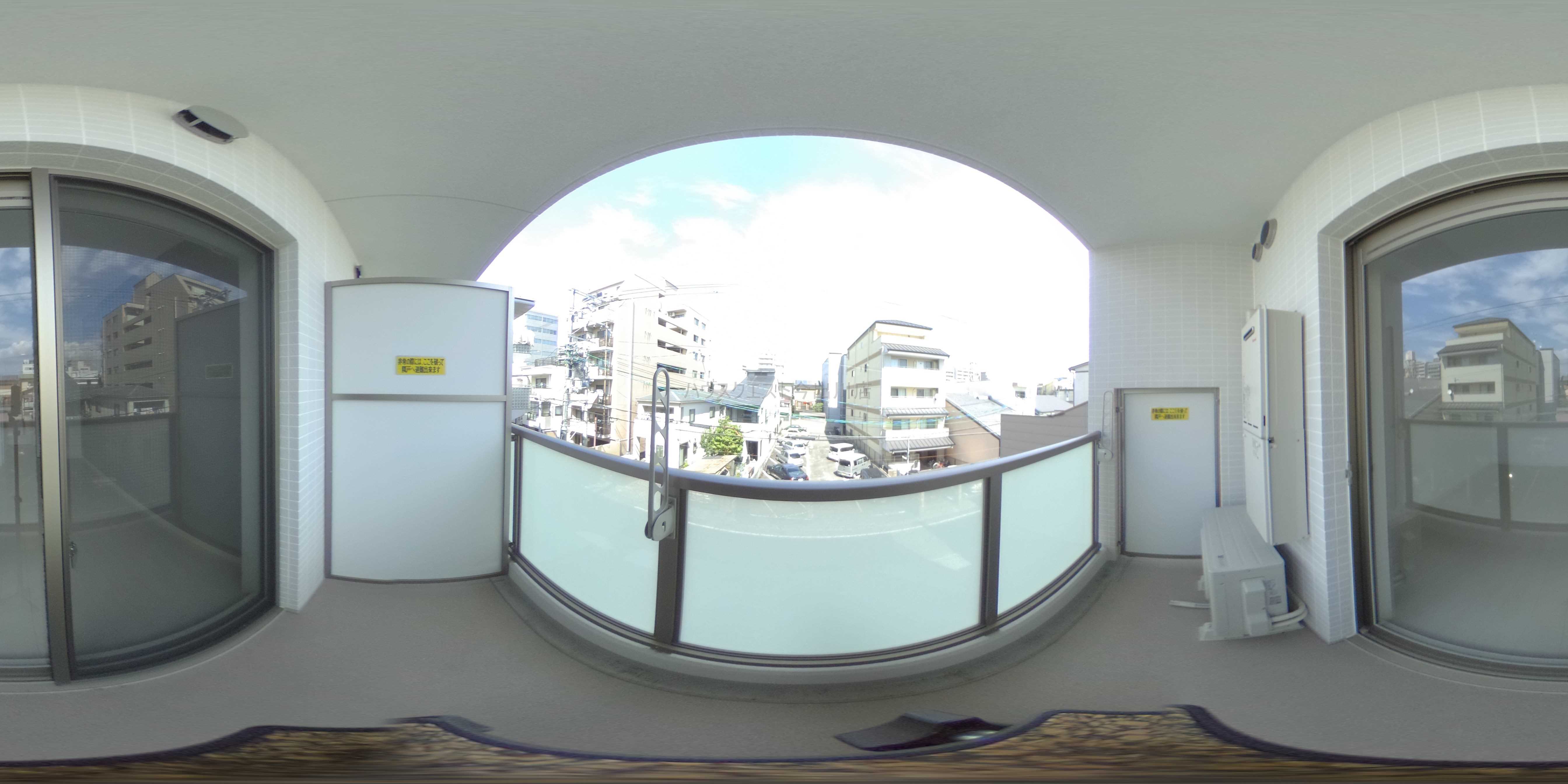 べラジオ西陣聚楽Ⅱ ベランダ