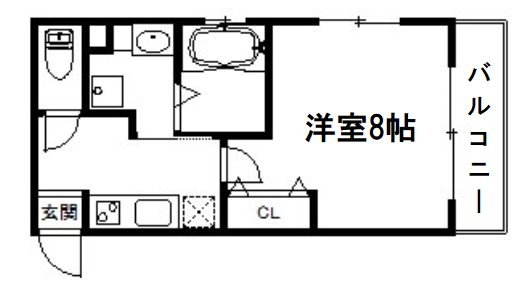 べラジオ西陣聚楽Ⅱ 間取り