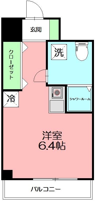 ラ・ホーヤ藤沢 505号室 間取り