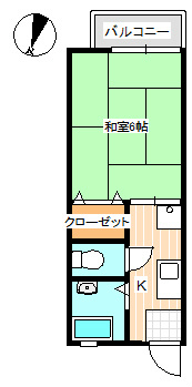 パークハイツＡ棟 間取り
