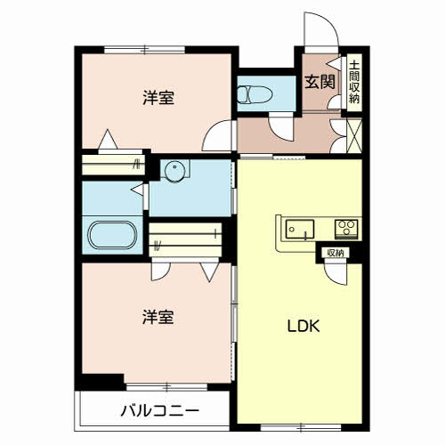 フェリシアガーデン 間取り図