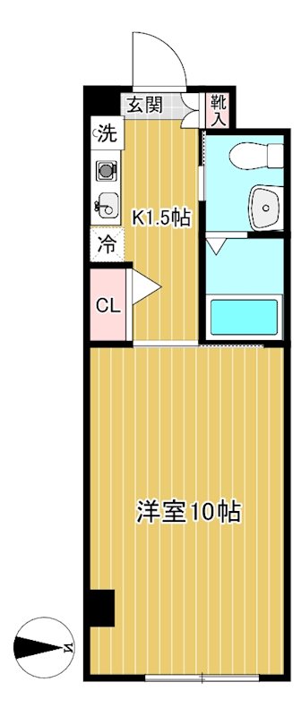 WIN豊玉 間取り図