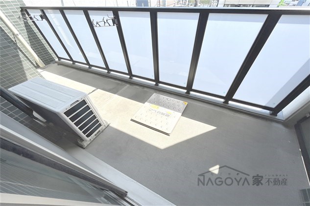 プレサンス栄ライズ ベランダ