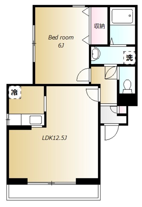 コーポ小杉 間取り