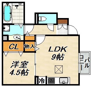 アヴェニール 間取り図