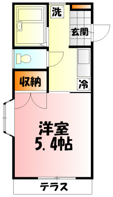 ヤマミチハイツ 間取り