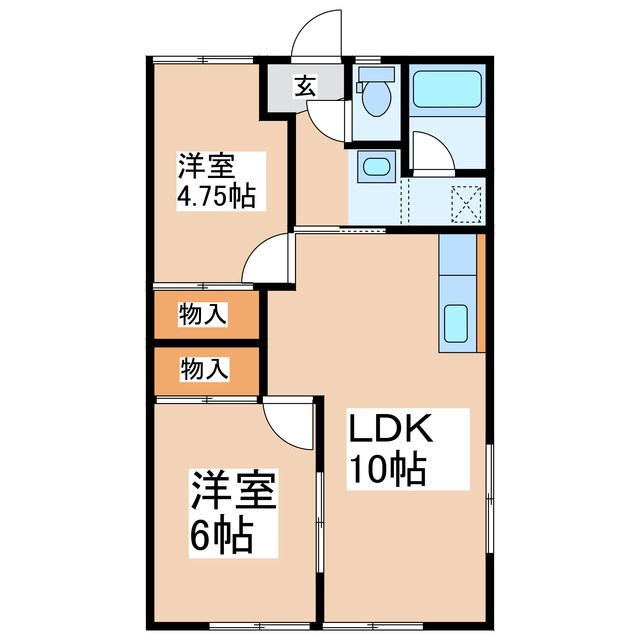 エコールハイツ 間取り