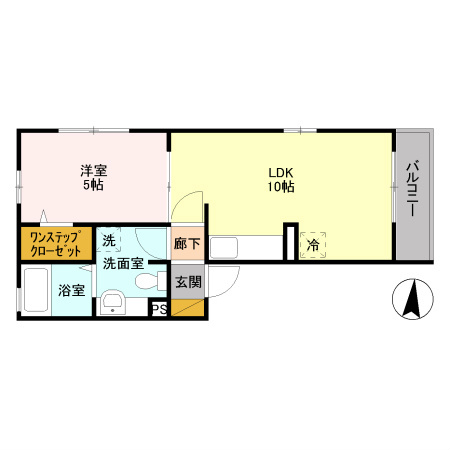 ヴェリナ旭町 302号室 間取り