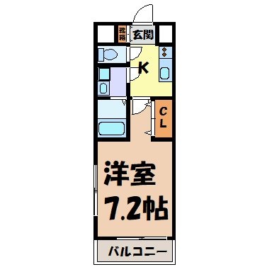 ＵＵＲコート名古屋名駅 間取り図