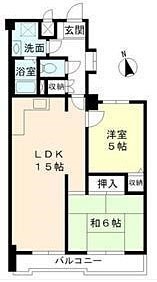 ニューハイツ経堂 304号室 間取り