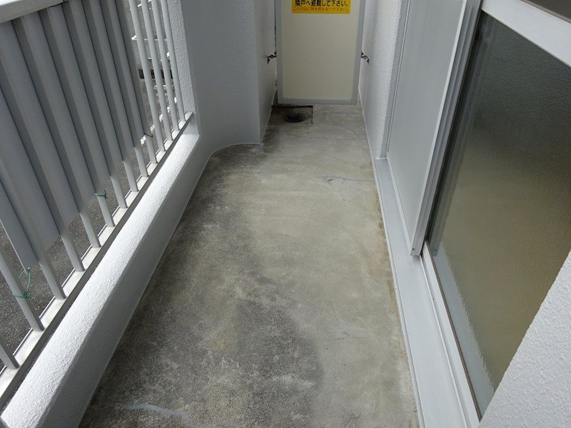 ハイツセントラルⅠ ベランダ