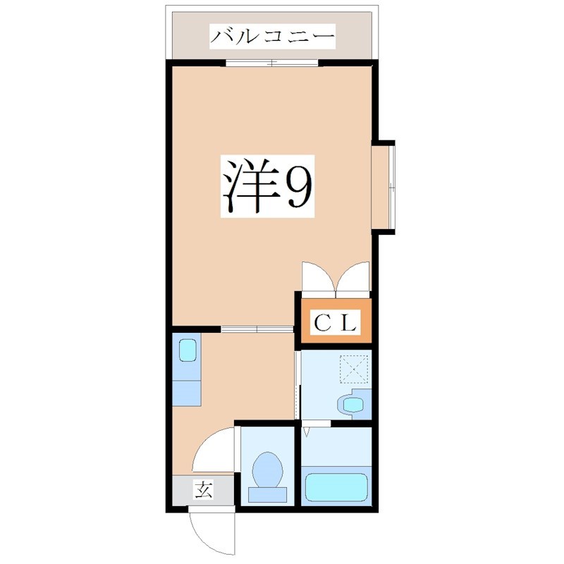 レジデンス福永Ⅱ 間取り