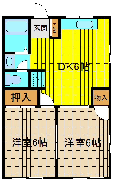 アクシスB 間取り